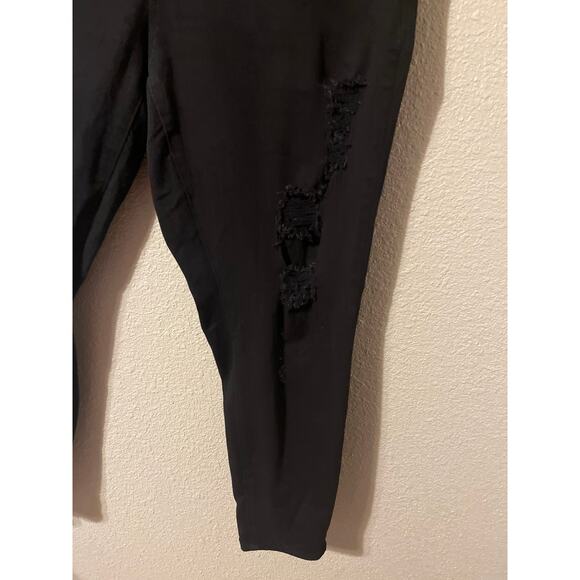 Torrid Women's Sky High Skinny Black Pants - Size 18 Short - Picture 4 of 10